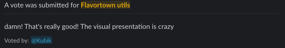 @Kubik: damn! That's really good! The visual presentation is crazy